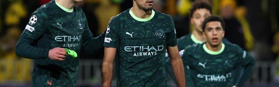 欧冠-罗德里红牌 十人曼城1-3爆冷不敌博德闪耀