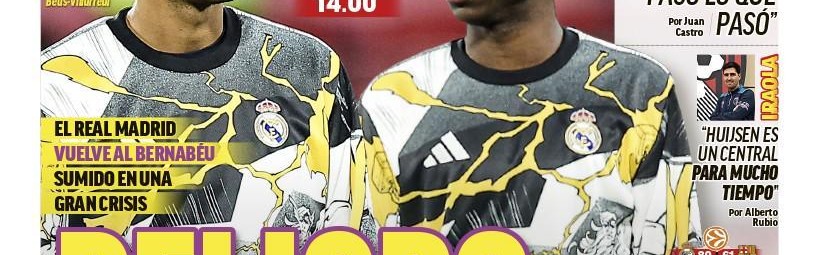 重返伯纳乌或迎球迷巨大嘘声，马卡头版：伯纳乌的“火灾隐患”